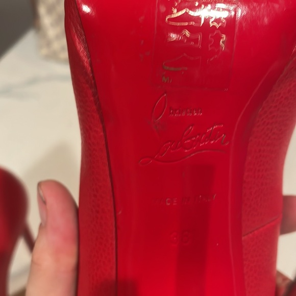 Authentic Christian Louboutin Pigalle Plato - Size 38 - Picture 6 of 14